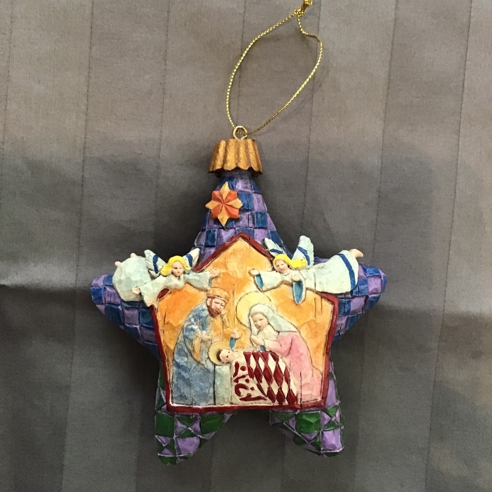 2004 Jim Shore Nativity Star Ornament